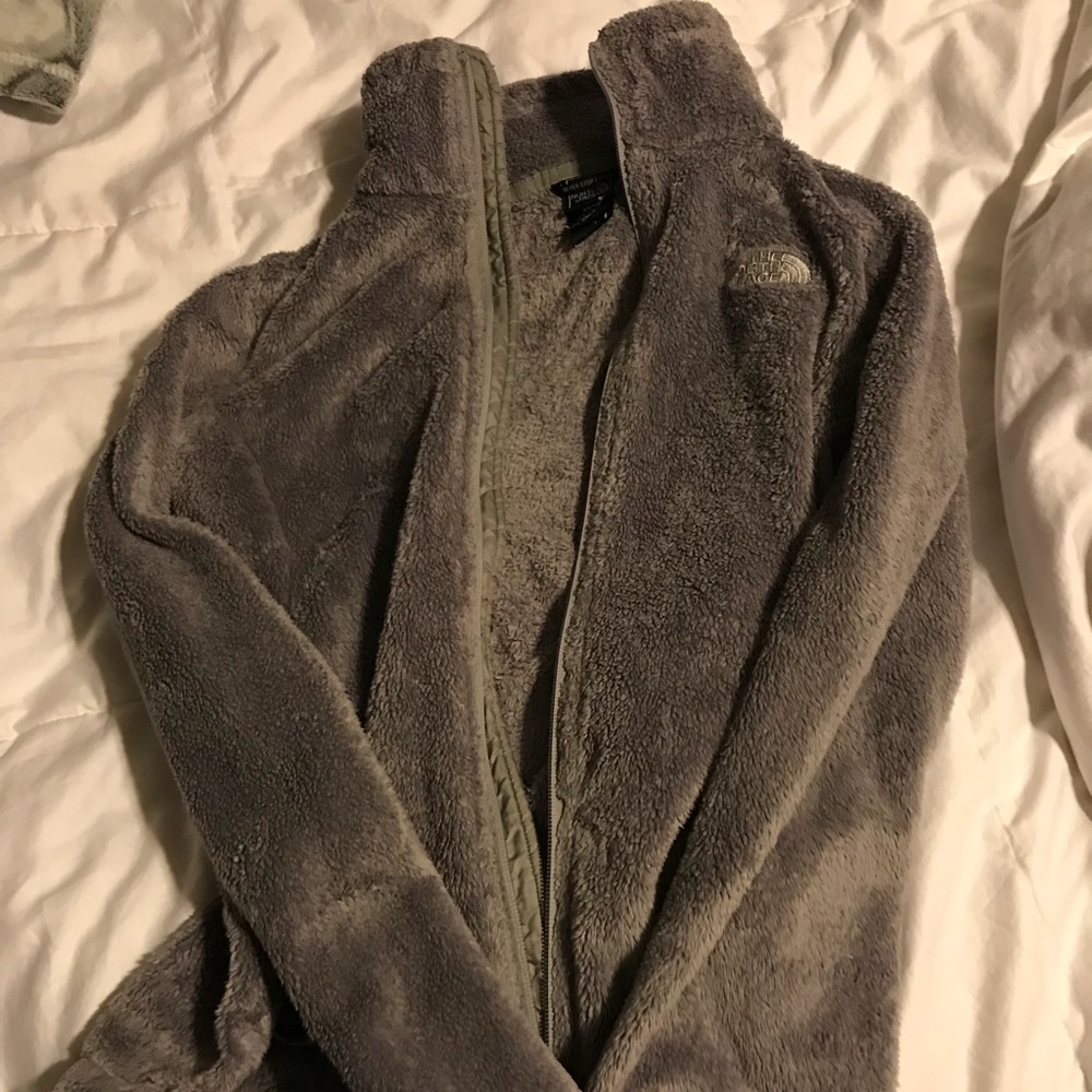 North face fluffy sweater